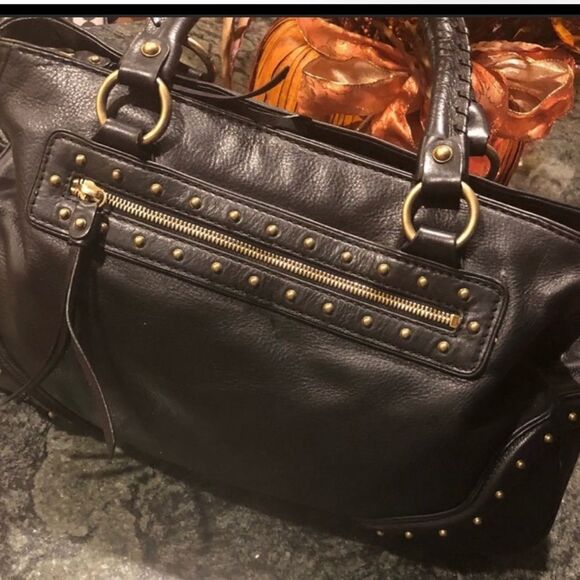 Micheal Kors studded satchel-Vintage - Picture 1 of 7
